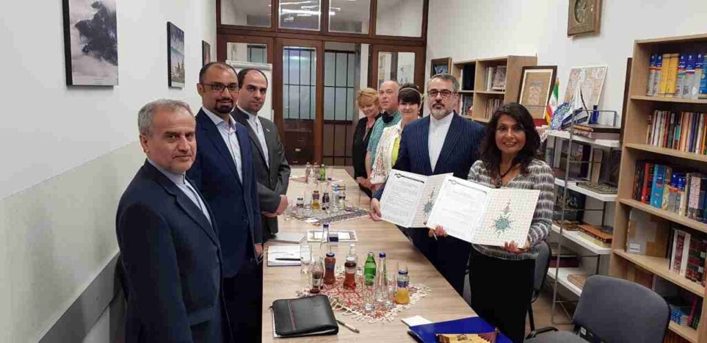 امضاء تفاهم نامه های همکاری میان دانشگاه بلگراد و بنیاد سعدی